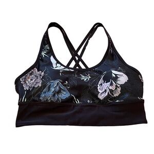 Athletic Works Women’s Sports Bra- Yoga-Workout-Running - Dri-more Size Medium